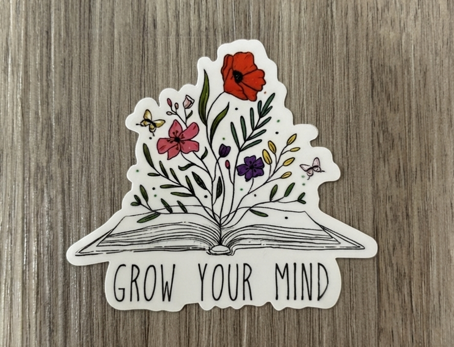 Antisocial Literature Book Club Sticker, Waterproof Vinyl Bookish Decal(Laptop, Water Bottle)