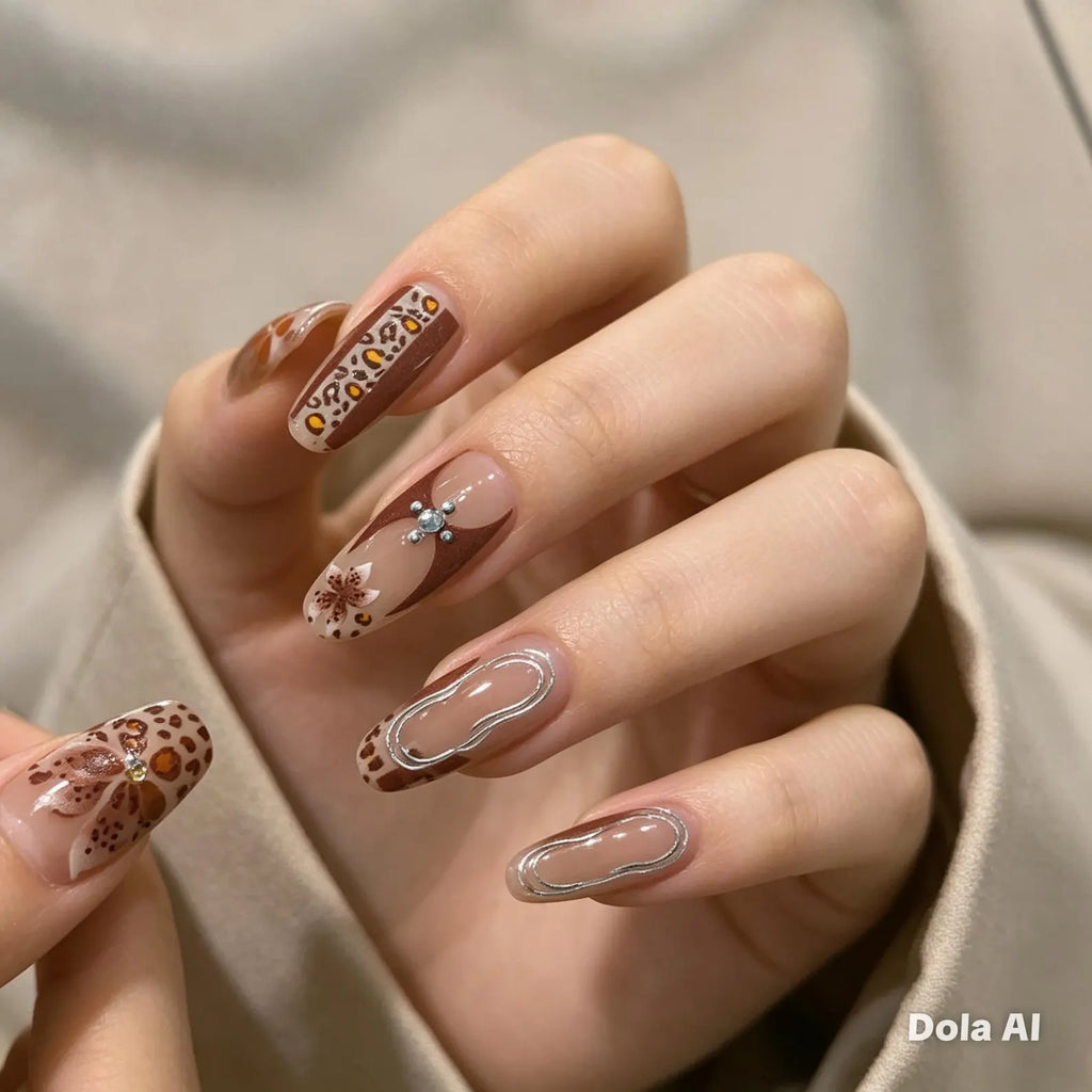 3D Bloom: Lebendige Präge-Blumen-Nagelkunst-Sticker