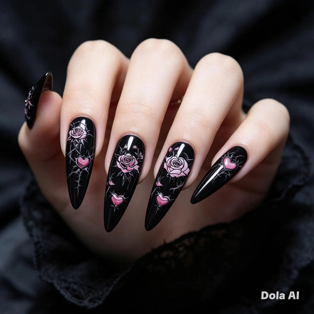 3D Bloom: Lebendige Präge-Blumen-Nagelkunst-Sticker