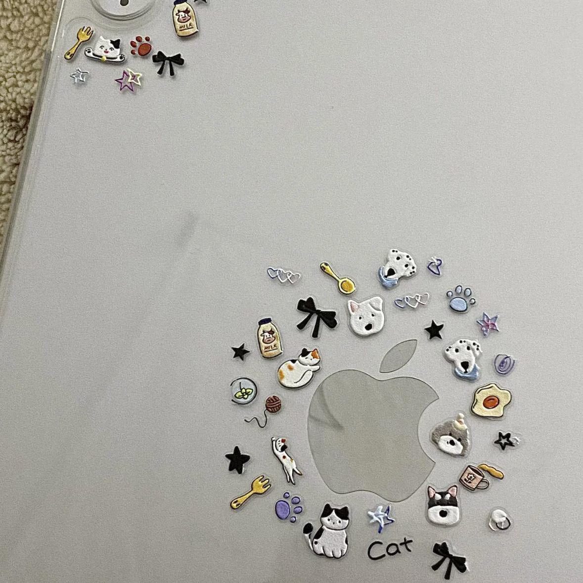Dog Face Stickers, Kawaii Puppy Art, Pet Decals