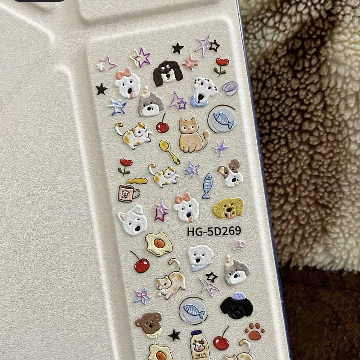 Dog Face Stickers, Kawaii Puppy Art, Pet Decals