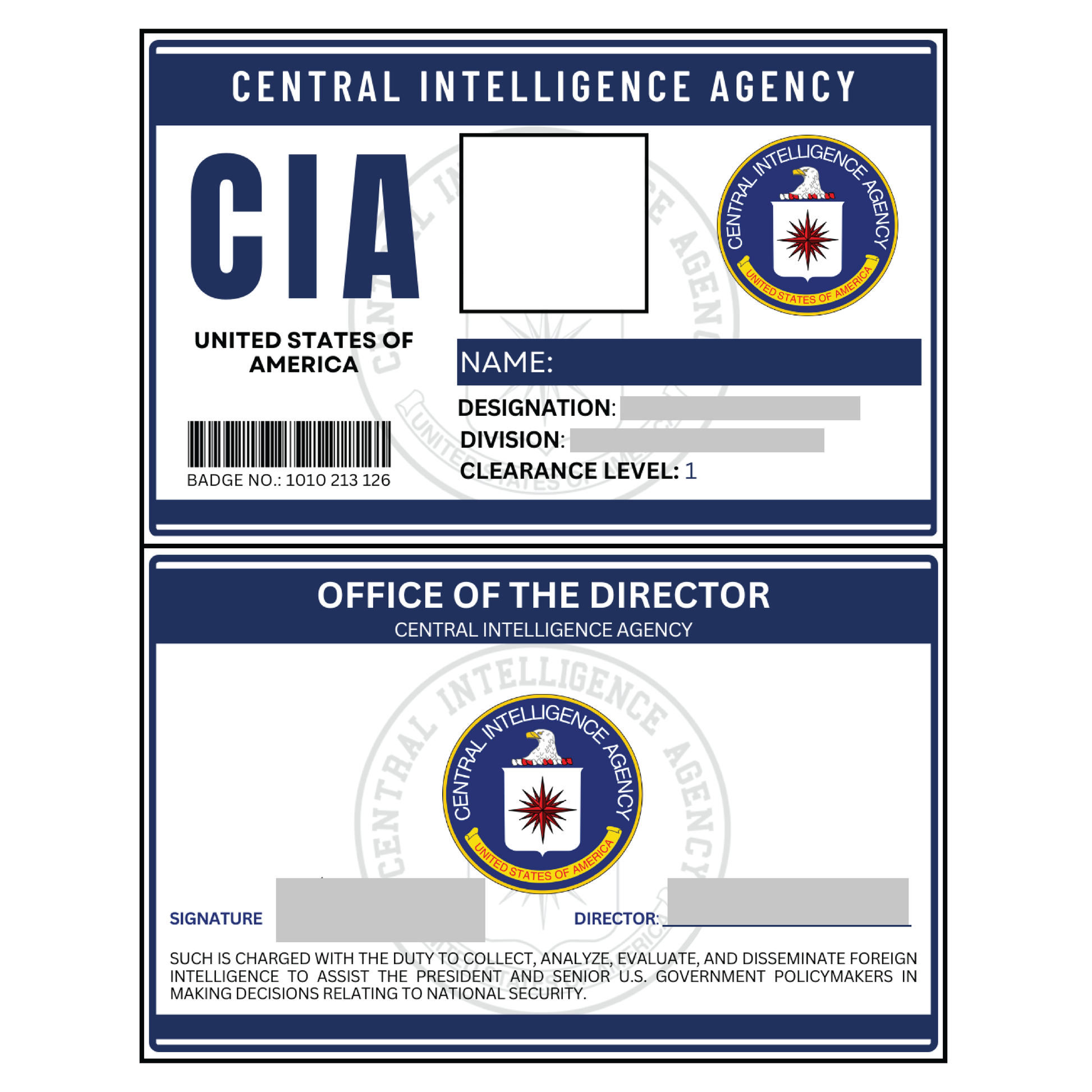 Central Intelligence Agency