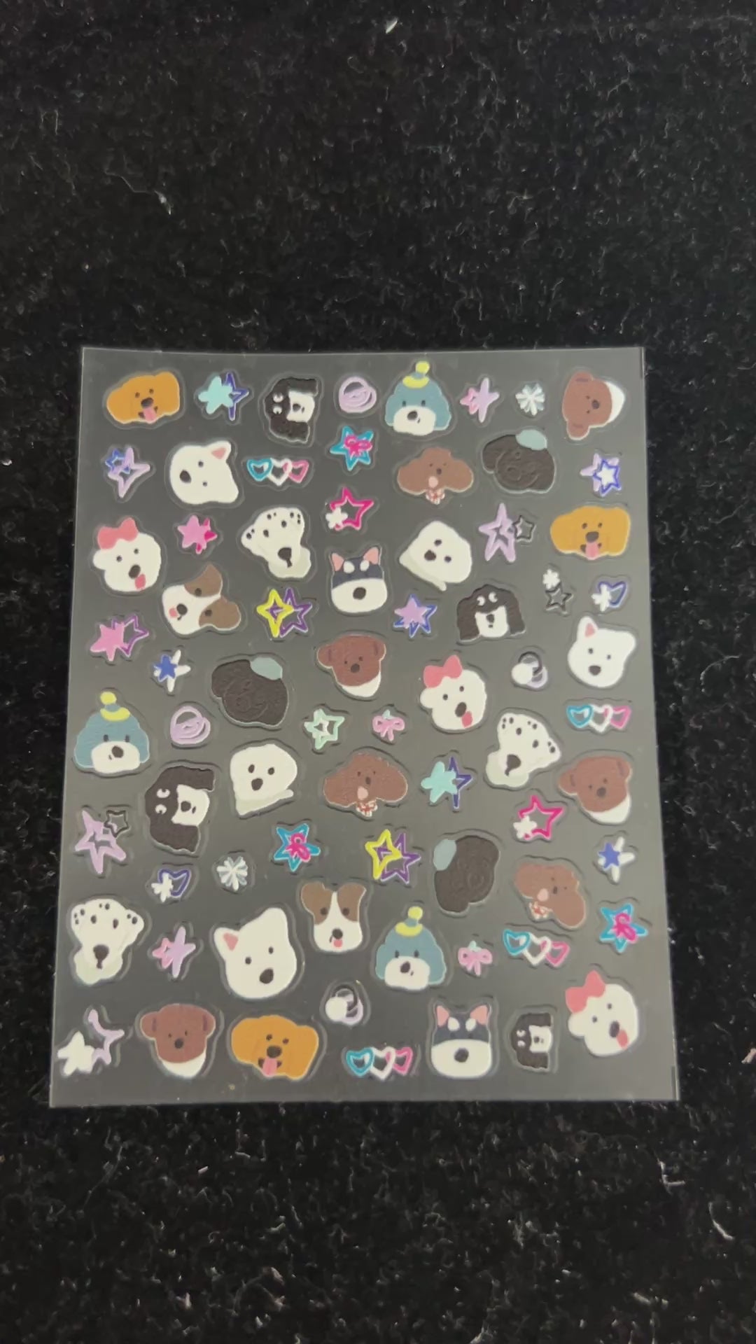 Dog Face Stickers, Kawaii Puppy Art, Pet Decals